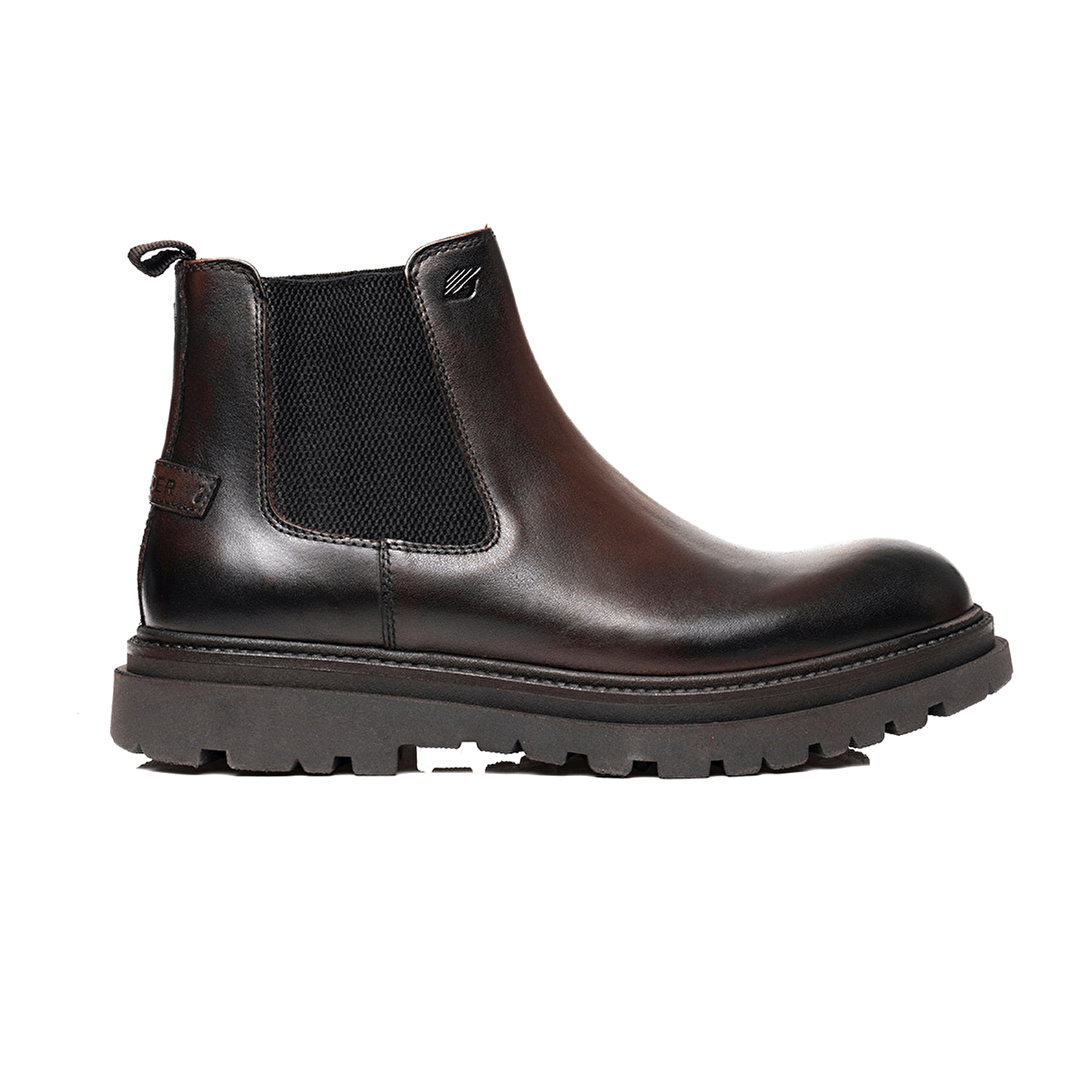 Men’s Dark brown Genuine Leather Chelsea Boots 3K1OB16281