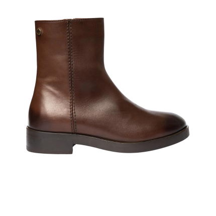 Women's Brown Genuine Leather Boots 3K2UB72163